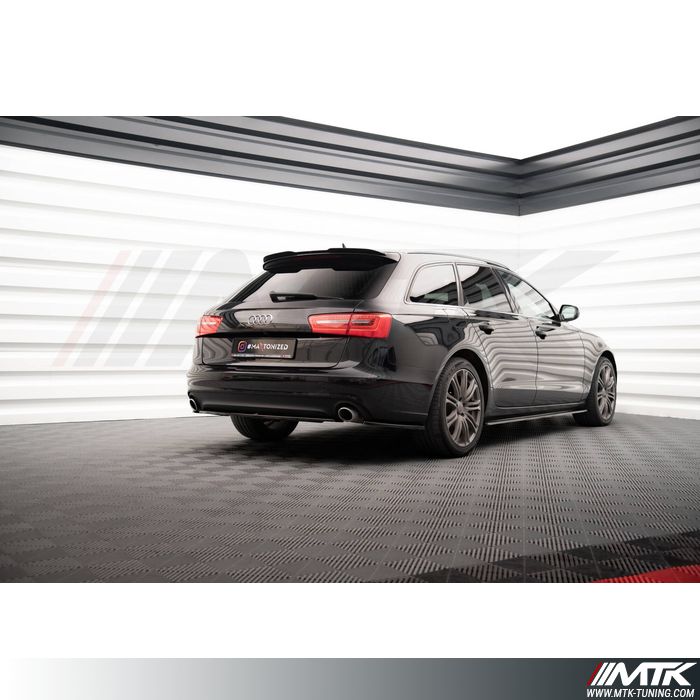 Lames latérales arrière Maxton V2 Audi A6 C7 S-Line Break Phase 2 2011-2014